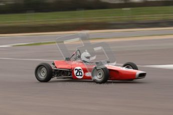 © Octane Photographic Ltd. HSCC Donington Park 17th March 2012. Historic Formula Ford Championship. John Slack - Lola T200. Digital ref : 0240lw7d5268