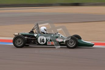 © Octane Photographic Ltd. HSCC Donington Park 17th March 2012. Historic Formula Ford Championship. Roy MacGregor - Hawke DL2B. Digital ref : 0240lw7d5308
