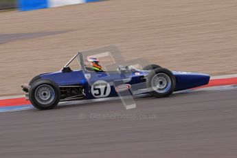 © Octane Photographic Ltd. HSCC Donington Park 17th March 2012. Historic Formula Ford Championship. David Wild - Lola T200. Digital ref : 0240lw7d5327