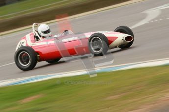 © Octane Photographic Ltd. HSCC Donington Park 17th March 2012. Historic Formula Junior Championship (Front engine). Simon Goodliff - Lola Mk2 . Digital ref : 0241cb1d7033