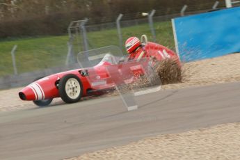 © Octane Photographic Ltd. HSCC Donington Park 17th March 2012. Historic Formula Junior Championship (Front engine). Keith Roach - Condor S2. Digital ref : 0241cb1d7051