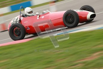 © Octane Photographic Ltd. HSCC Donington Park 17th March 2012. Historic Formula Junior Championship (Front engine). Richard Ellingworth - Gemini Mk2 . Digital ref : 0241cb1d7109