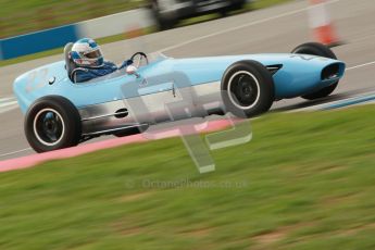 © Octane Photographic Ltd. HSCC Donington Park 17th March 2012. Historic Formula Junior Championship (Front engine). Keith Roach - Condor S2. Digital ref : 0241cb1d7121