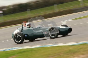 © Octane Photographic Ltd. HSCC Donington Park 17th March 2012. Historic Formula Junior Championship (Front engine). Keith Roach - Condor S2. Digital ref : 0241cb1d7126