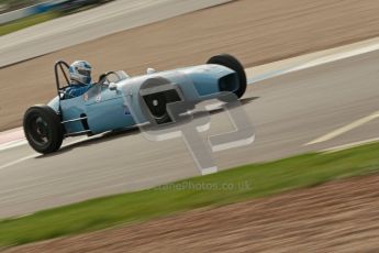 © Octane Photographic Ltd. HSCC Donington Park 17th March 2012. Historic Formula Junior Championship (Front engine). Stuart Roach - Alexis MK2. Digital ref : 0241cb1d7138