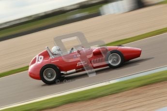 © Octane Photographic Ltd. HSCC Donington Park 17th March 2012. Historic Formula Junior Championship (Front engine). Jan Biekens - Stanguellini FJ. Digital ref : 0241cb1d7149