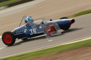 © Octane Photographic Ltd. HSCC Donington Park 17th March 2012. Historic Formula Junior Championship (Front engine). Wyn Lewis - Kieft FJ. Digital ref : 0241cb1d7159
