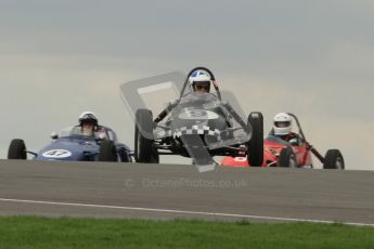 © Octane Photographic Ltd. HSCC Donington Park 17th March 2012. Historic Formula Junior Championship (Front engine). John Chisholm - Gemini Mk2. Digital ref : 0241cb7d3847