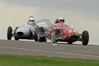 © Octane Photographic Ltd. HSCC Donington Park 17th March 2012. Historic Formula Junior Championship (Front engine). Michael Ashley-Brown - Volpini Monoposto. Digital ref : 0241cb7d3864