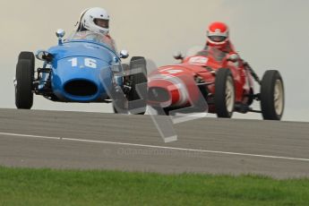 © Octane Photographic Ltd. HSCC Donington Park 17th March 2012. Historic Formula Junior Championship (Front engine). Gordon Wright - Stanguellini. Digital ref : 0241cb7d3866