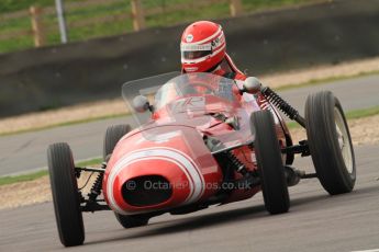 © Octane Photographic Ltd. HSCC Donington Park 17th March 2012. Historic Formula Junior Championship (Front engine). Keith Roach - Condor S2. Digital ref : 0241cb7d3894