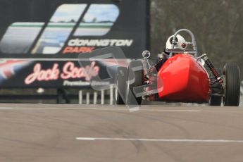 © Octane Photographic Ltd. HSCC Donington Park 17th March 2012. Historic Formula Junior Championship (Front engine). Digital ref : 0241cb7d3902