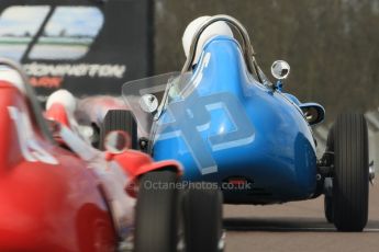 © Octane Photographic Ltd. HSCC Donington Park 17th March 2012. Historic Formula Junior Championship (Front engine). Gordon Wright - Stanguellini. Digital ref : 0241cb7d3912