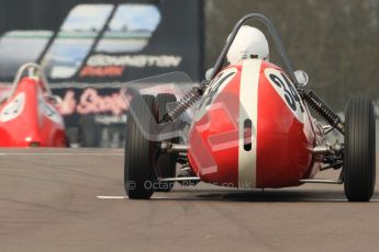 © Octane Photographic Ltd. HSCC Donington Park 17th March 2012. Historic Formula Junior Championship (Front engine). Richard Ellingworth - Gemini Mk2. Digital ref : 0241cb7d3937