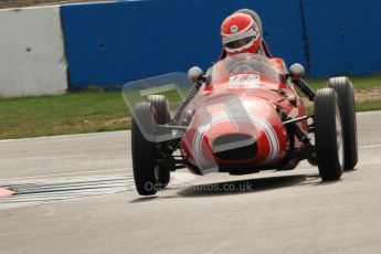 © Octane Photographic Ltd. HSCC Donington Park 17th March 2012. Historic Formula Junior Championship (Front engine). Keith Roach - Condor S2. Digital ref : 0241cb7d3956