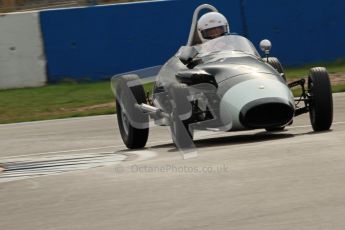 © Octane Photographic Ltd. HSCC Donington Park 17th March 2012. Historic Formula Junior Championship (Front engine). Richard Pugh - Stanguellini. Digital ref : 0241cb7d3963