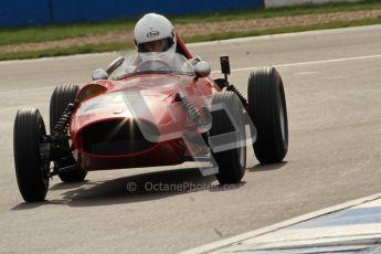 © Octane Photographic Ltd. HSCC Donington Park 17th March 2012. Historic Formula Junior Championship (Front engine). Andrew Tart - Bond FJ. Digital ref : 0241cb7d3975
