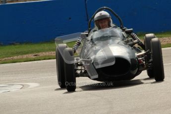© Octane Photographic Ltd. HSCC Donington Park 17th March 2012. Historic Formula Junior Championship (Front engine). William Grimshaw - Moorland Mk1. Digital ref : 0241cb7d3984