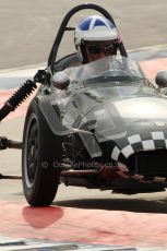 © Octane Photographic Ltd. HSCC Donington Park 17th March 2012. Historic Formula Junior Championship (Front engine). John Chisholm - Gemini Mk2. Digital ref : 0241cb7d3997