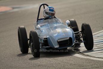 © Octane Photographic Ltd. HSCC Donington Park 17th March 2012. Historic Formula Junior Championship (Front engine). Stuart Roach - Alexis MK2. Digital ref : 0241cb7d4048