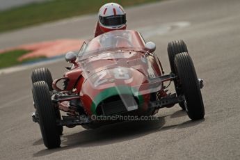 © Octane Photographic Ltd. HSCC Donington Park 17th March 2012. Historic Formula Junior Championship (Front engine). Michael Ashley-Brown - Volpini Monoposto. Digital ref : 0241cb7d4096