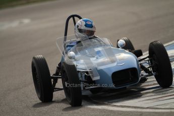 © Octane Photographic Ltd. HSCC Donington Park 17th March 2012. Historic Formula Junior Championship (Front engine). Stuart Roach - Alexis MK2. Digital ref : 0241cb7d4105