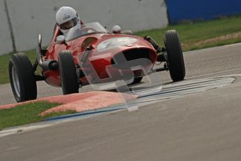 © Octane Photographic Ltd. HSCC Donington Park 17th March 2012. Historic Formula Junior Championship (Front engine). Andrew Tart - Bond FJ. Digital ref : 0241cb7d4136