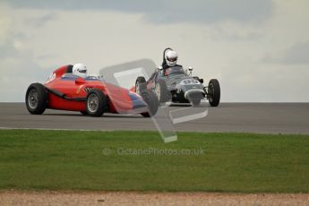 © Octane Photographic Ltd. HSCC Donington Park 17th March 2012. Historic Formula Junior Championship (Front engine). Simon Jones - Elva 100. Digital ref : 0241lw7d5496