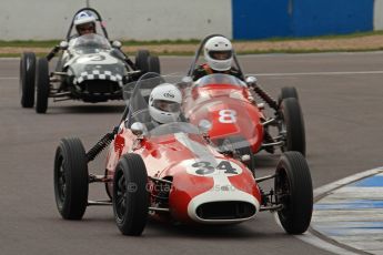 © Octane Photographic Ltd. HSCC Donington Park 17th March 2012. Historic Formula Junior Championship (Front engine). Richard Ellingworth - Gemini Mk2. Digital ref : 0241lw7d5568