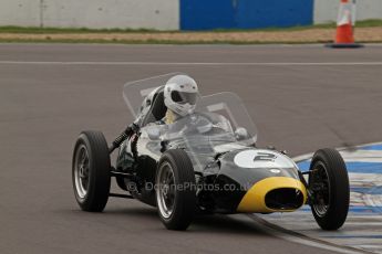 © Octane Photographic Ltd. HSCC Donington Park 17th March 2012. Historic Formula Junior Championship (Front engine). Jack Woodhouse - Elva 100. Digital ref : 0241lw7d5634