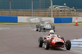 © Octane Photographic Ltd. HSCC Donington Park 17th March 2012. Historic Formula Junior Championship (Front engine). Andrew Tart - Bond FJ. Digital ref : 0241lw7d5639