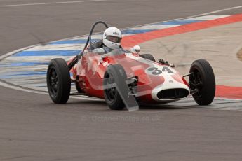 © Octane Photographic Ltd. HSCC Donington Park 17th March 2012. Historic Formula Junior Championship (Front engine). Richard Ellingworth - Gemini Mk2. Digital ref : 0241lw7d5661