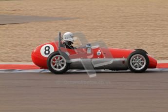 © Octane Photographic Ltd. HSCC Donington Park 17th March 2012. Historic Formula Junior Championship (Front engine). Gordon Russell - Gemini MK2. Digital ref : 0241lw7d5820