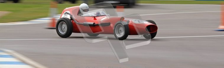 © Octane Photographic Ltd. HSCC Donington Park 17th March 2012. Historic Formula Junior Championship (Front engine). Andrew Tart - Bond FJ. Digital ref : 0241lw7d5870