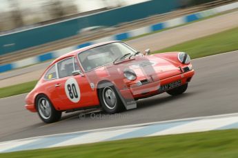 © Octane Photographic Ltd. HSCC Donington Park 17th March 2012. Historic Road Sports Championship. John Shaw - Porsche 911. Digital ref : 0242cb1d7296