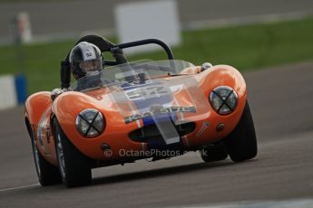 © Octane Photographic Ltd. HSCC Donington Park 17th March 2012. Historic Road Sports Championship. Justin Murphy - Ginetta G4. Digital ref : 0242cb7d4189