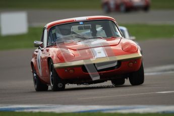 © Octane Photographic Ltd. HSCC Donington Park 17th March 2012. Historic Road Sports Championship. Larry Kennedy - Lotus Elan S4. Digital ref : 0242cb7d4206