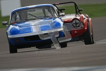 © Octane Photographic Ltd. HSCC Donington Park 17th March 2012. Historic Road Sports Championship. Robert Rowe - Lotus Elan S3. Digital ref : 0242cb7d4207