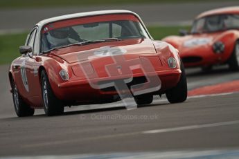 © Octane Photographic Ltd. HSCC Donington Park 17th March 2012. Historic Road Sports Championship. Jim Gathercole - Lotus Elan Plus 2. Digital ref : 0242cb7d4230