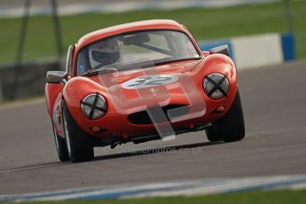 © Octane Photographic Ltd. HSCC Donington Park 17th March 2012. Historic Road Sports Championship. Patrick Ward-Booth - Ginetta G4. Digital ref : 0242cb7d4323