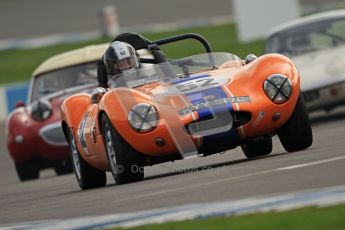 © Octane Photographic Ltd. HSCC Donington Park 17th March 2012. Historic Road Sports Championship. Justin Murphy - Ginetta G4. Digital ref : 0242cb7d4328