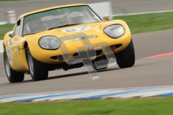 © Octane Photographic Ltd. HSCC Donington Park 17th March 2012. Historic Road Sports Championship. Bill Smith - Marcos 1600GT. Digital ref : 0242cb7d4396