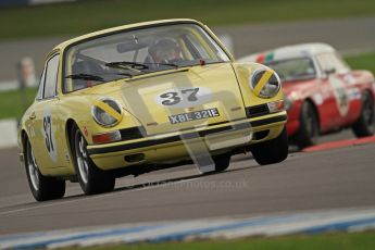 © Octane Photographic Ltd. HSCC Donington Park 17th March 2012. Historic Road Sports Championship. Mervyn Selwyn - Porsche 911S. Digital ref : 0242cb7d4442