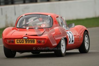 © Octane Photographic Ltd. HSCC Donington Park 17th March 2012. Historic Road Sports Championship. Patrick Ward-Booth - Ginetta G4. Digital ref : 0242cb7d4486