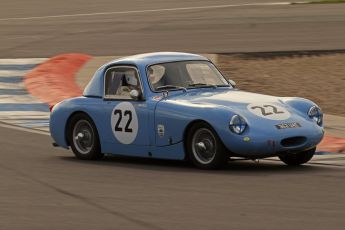 © Octane Photographic Ltd. HSCC Donington Park 17th March 2012. Historic Road Sports Championship. Tony Davis - Austin Healey Sprite Mk1. Digital ref : 0242lw7d6207