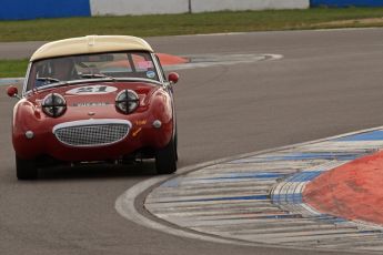 © Octane Photographic Ltd. HSCC Donington Park 17th March 2012. Historic Road Sports Championship. Linden Brand - BMC Mk1. Digital ref : 0242lw7d6307