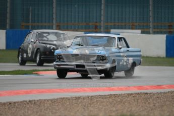 © Octane Photographic Ltd. HSCC Donington Park 18th March 2012. Historic Touring car Championship (over 1600cc). Chris Clackson - Ford Falcon. Digital ref : 0249cb7d6032