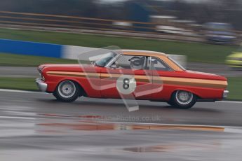 © Octane Photographic Ltd. HSCC Donington Park 18th March 2012. Historic Touring car Championship (over 1600cc). Leo Voyazides - Ford Falcon. Digital ref : 0249lw7d0051