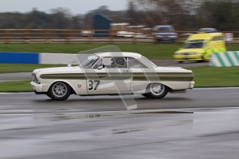 © Octane Photographic Ltd. HSCC Donington Park 18th March 2012. Historic Touring car Championship (over 1600cc). Mike Gardiner - Ford Falcon.  Digital ref : 0249lw7d0091