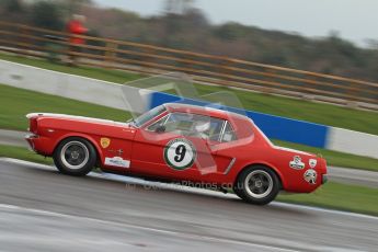 © Octane Photographic Ltd. HSCC Donington Park 18th March 2012. Historic Touring car Championship (over 1600cc). David Betts - Ford Mustang. Digital ref : 0249lw7d0117